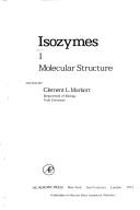 Cover of: Isozymes
