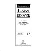 Cover of: Encyclopedia of human behavior Volume 4 R-Z and Index by V. S. Ramachandran (neurology)