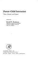 Cover of: Parent-child interaction: theory, research, and prospects