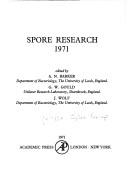 Cover of: Spore Research | British Spore Group.