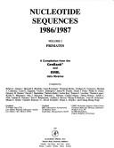 Nucleotide sequences 1986/1987