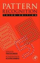 Cover of: Pattern Recognition, Third Edition