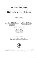 Cover of: International Review of Cytology (International review of cytology : Supplement) by 