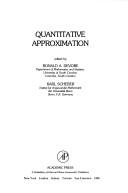 Cover of: Quantitative approximation by Ronald A. DeVore, Karl Scherer