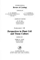 Cover of: Perspectives in plant cell and tissue culture