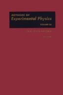 Cover of: Solid State Physics: Surfaces (Methods of Experimental Physics, Vol 22)