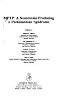Cover of: Mptp Neurotoxin Parkinsonian | Markey