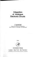 Cover of: Integration of analogue electronic circuits