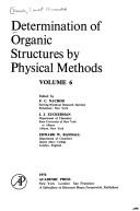 Cover of: Determination of organic structures by physical methods.