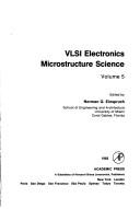 Cover of: Vlsi Electronics by Norman G. Einspruch