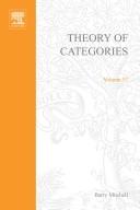 Cover of: Theory of Categories (Pure & Applied Mathematics)