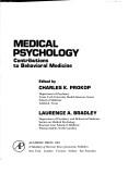Cover of: Medical Psychology: Contributions to Behavioral Medicine