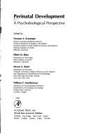 Cover of: Perinatal development: a psychobiological perspective
