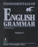 Cover of: Fundamentals of English Grammar (Black), Student Book A (Without Answer Key), Third Edition