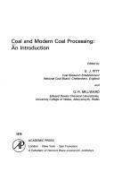 Cover of: Coal and modern coal processing: an introduction