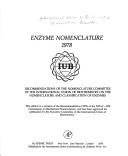 Enzyme nomenclature, 1978 by International Union of Biochemistry. Nomenclature Committee.