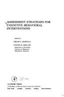 Cover of: Assessment strategies for cognitive-behavioral interventions by edited by Philip C. Kendall, Steven D. Hollon.