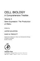 Cover of: Gene expression, the production of RNAs