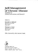 Cover of: Self-management of chronic disease: handbook of clinical interventions and research