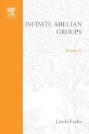 Cover of: Infinite Abelian groups.