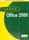 Cover of: Learn Office 2000 and CD-ROM and Navigator Users Guide Package