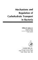 Cover of: Carbohydrate Transpt Bacteria: by Milton H. Saier, Saier