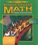 Cover of: Middle Grades Math: Tools for Success Course 3