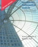 Cover of: Student Solutions Manual for Introductory Mathematical Analysis for Business: Economics and the Life and Social Sciences