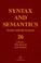 Cover of: Syntax and semantics.