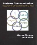 Cover of: Business Communication: Discovering Strategy Developing Skills