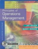 Cover of: Principles of Operational Management