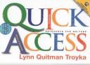 Cover of: Quick Access with APA Updates & Companion Website Subscription (3rd Edition) by Lynn Quitman Troyka