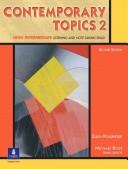 Cover of: Contemporary Topics 2 by Ellen Kisslinger, Ellen Kisslinger