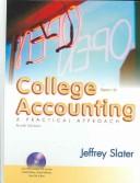 Cover of: College Accounting by Jeffrey Slater