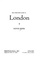 Cover of: The companion guide to London by Piper, David.