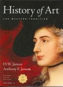 Cover of: History of Art: The Western Tradition