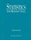 Cover of: Statistics with Microsoft Excel (3rd Edition)