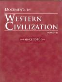 Cover of: Documents in Western Civilization: To 1740