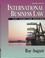 Cover of: International business law