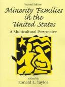 Cover of: Minority Families in the United States by Ronald L. Taylor