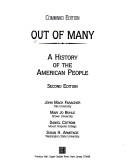 Cover of: Out of Many by John Mack Faragher, Mari Jo Buhle, Daniel Czitrom, Susan H. Armitage
