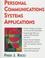 Cover of: Personal communications systems applications