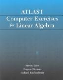 Cover of: At Last Computer Exercise for Linear Algebra by Steven J. Leon