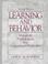 Cover of: Learning and behavior