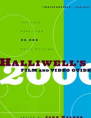 Halliwell's Film and Video Guide 2000 (Halliwell's Film & Video Guide) by John Walker, Halliwell, Leslie.