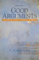 Cover of: Good arguments by C. A. Missimer