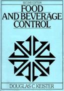 Food and Beverage Control by Douglas C. Keister