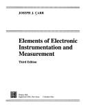 Cover of: Elements of Electronic Instrumentation and Measurements (3rd Edition) by Joseph J. Carr