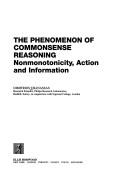 The Phenomenon of Commonsense Reasoning by Dimitrios Thanassas