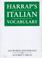 Cover of: Harrap's Italian Vocabulary